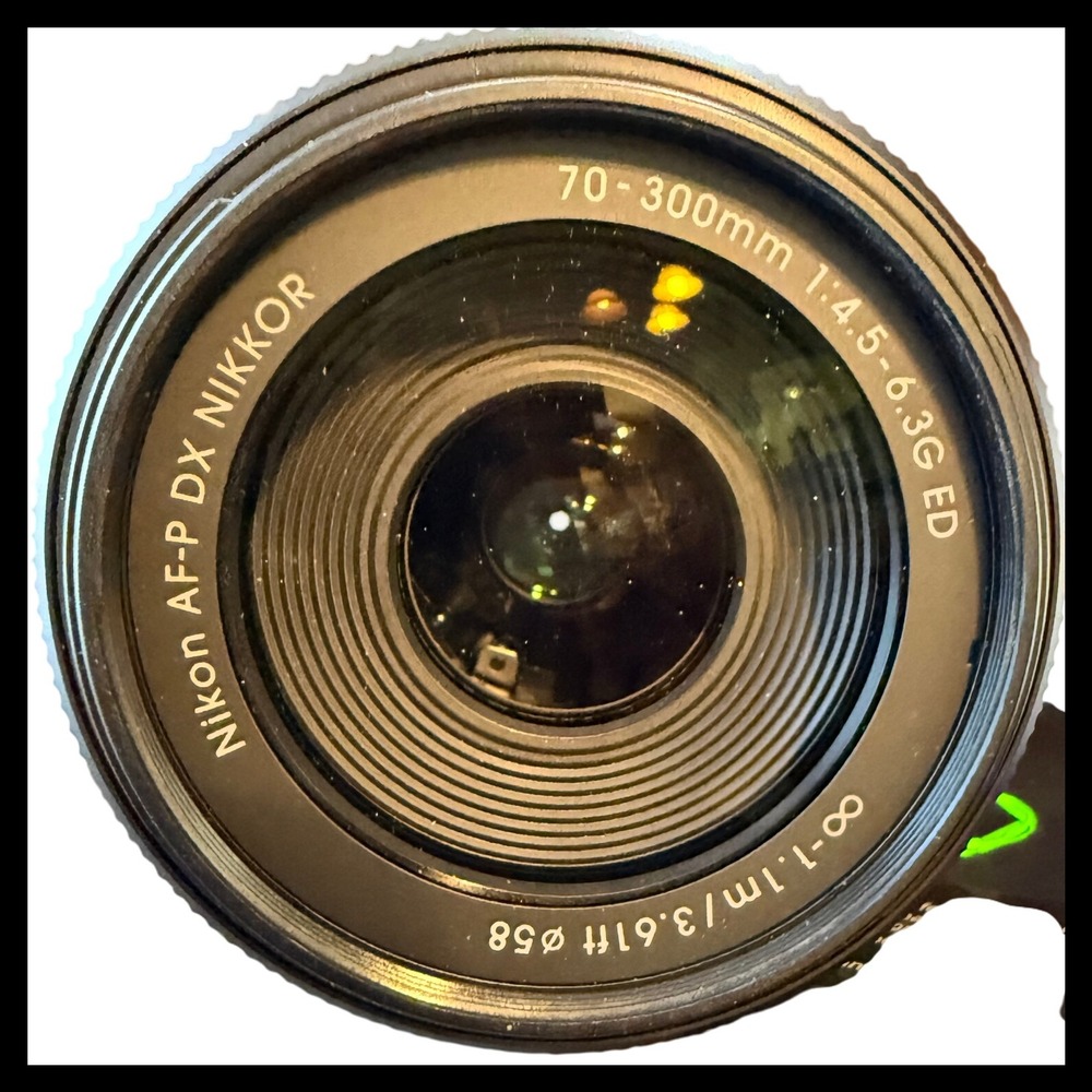 Nikon AF P Nikkor 70 300mm 1 4.5 6.3G ED DX Lens With Cap - Picture 3 of 4
